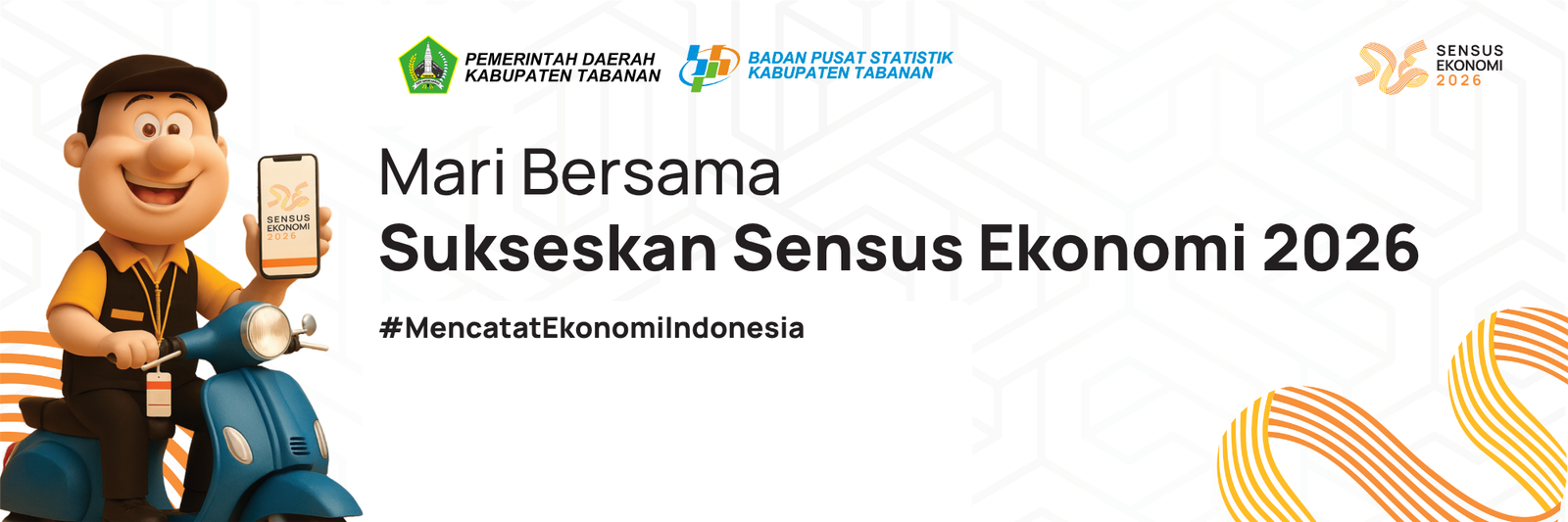 Banner Sensus Ekonomi 2026 Bangkalan
